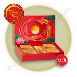  Bánh Trung Thu Trăng vàng Hoàng Kim Vinh Hiển Đỏ (VHD)